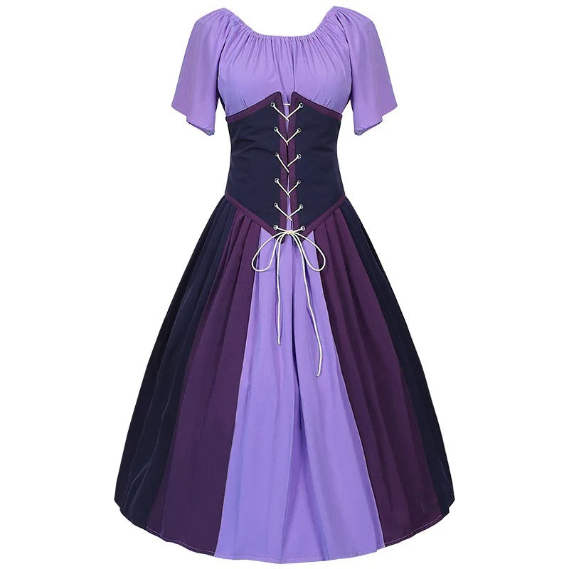 Luvik | Ylellinen Dirndl solmu Puffihihnoilla
