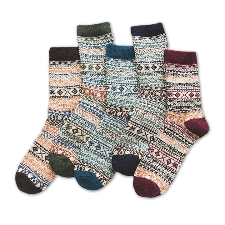Luvik 5-Pack Sukat | Megalämpimät sukat skandinaaviseen muotoiluun
