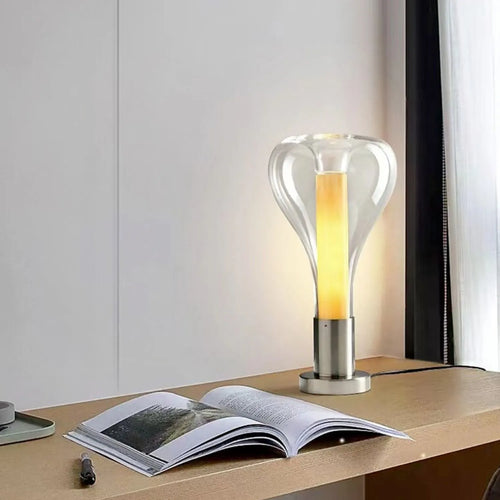 Luvikno | LavaGlow Lampe - Unik kunstnerisk LED belysning