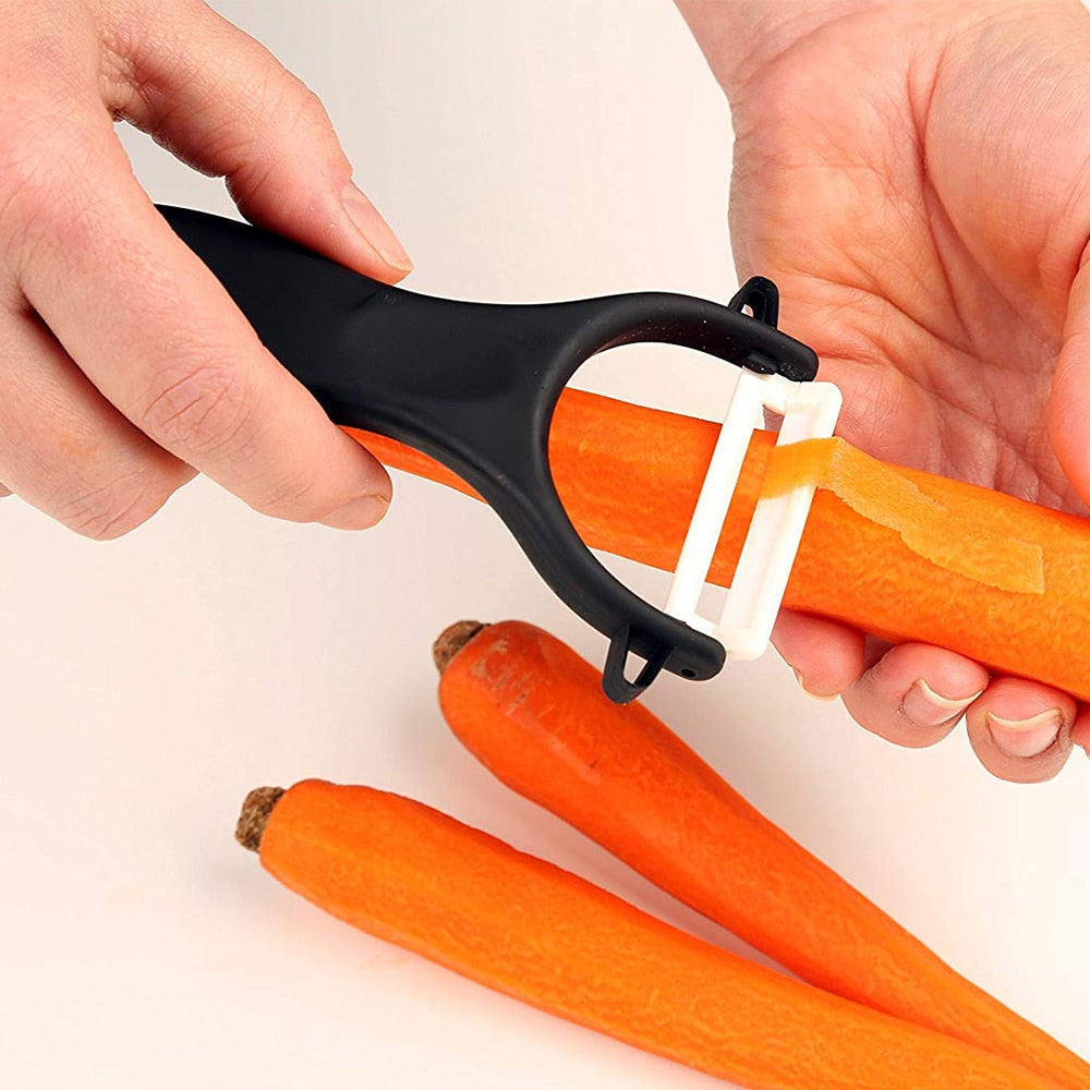 Grønnsak Frukt Potet Skreller Cutter Husholdning Keramisk Gadget Skrelling | Luvikno