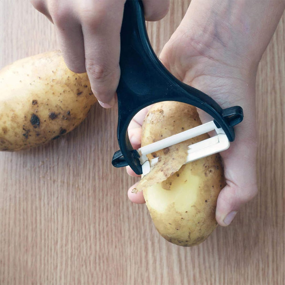 Grønnsak Frukt Potet Skreller Cutter Husholdning Keramisk Gadget Skrelling | Luvikno