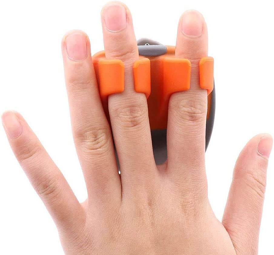 FingerGuard - Sikker Grønnsaksskjærer for Kjøkken Luvikno