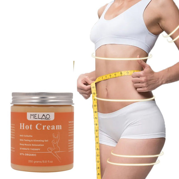 Ultimate shaping cream – booster fettforbrenning – reduserer cellulitter – 500 ml – veggklokke Luvikno