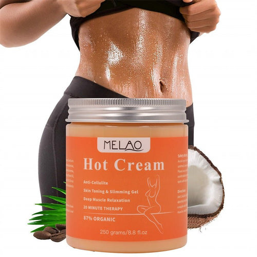 Ultimate shaping cream – booster fettforbrenning – reduserer cellulitter – 500 ml – veggklokke Luvikno