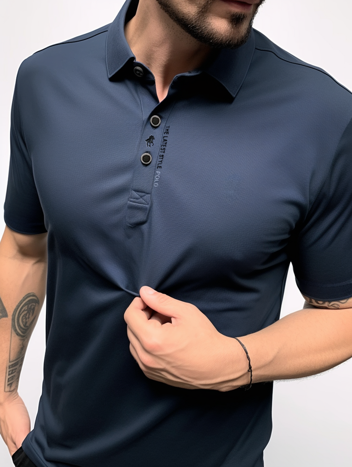 Luvik | Muscle Fit Anti-Wrinkle Polo tyyliä ja mukavuutta varten