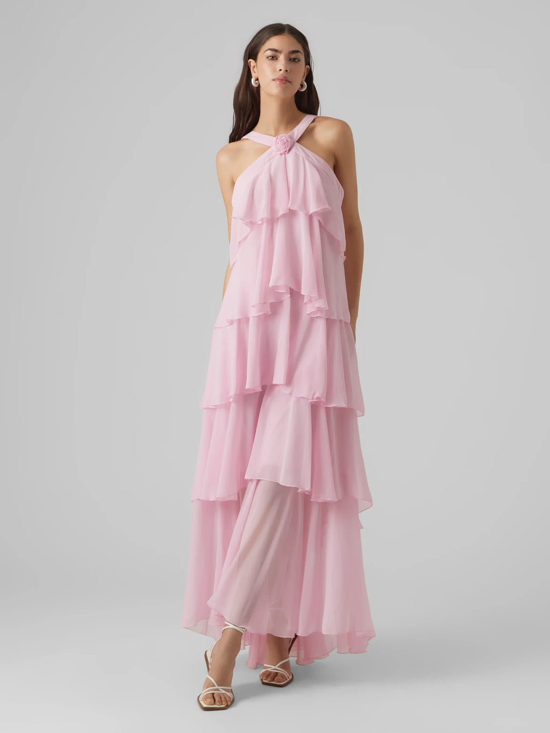 Luvik | Glamour Goddess Halterneck Maxi Mekko