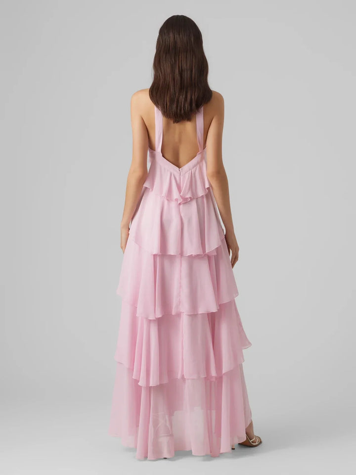 Luvik | Glamour Goddess Halterneck Maxi Mekko