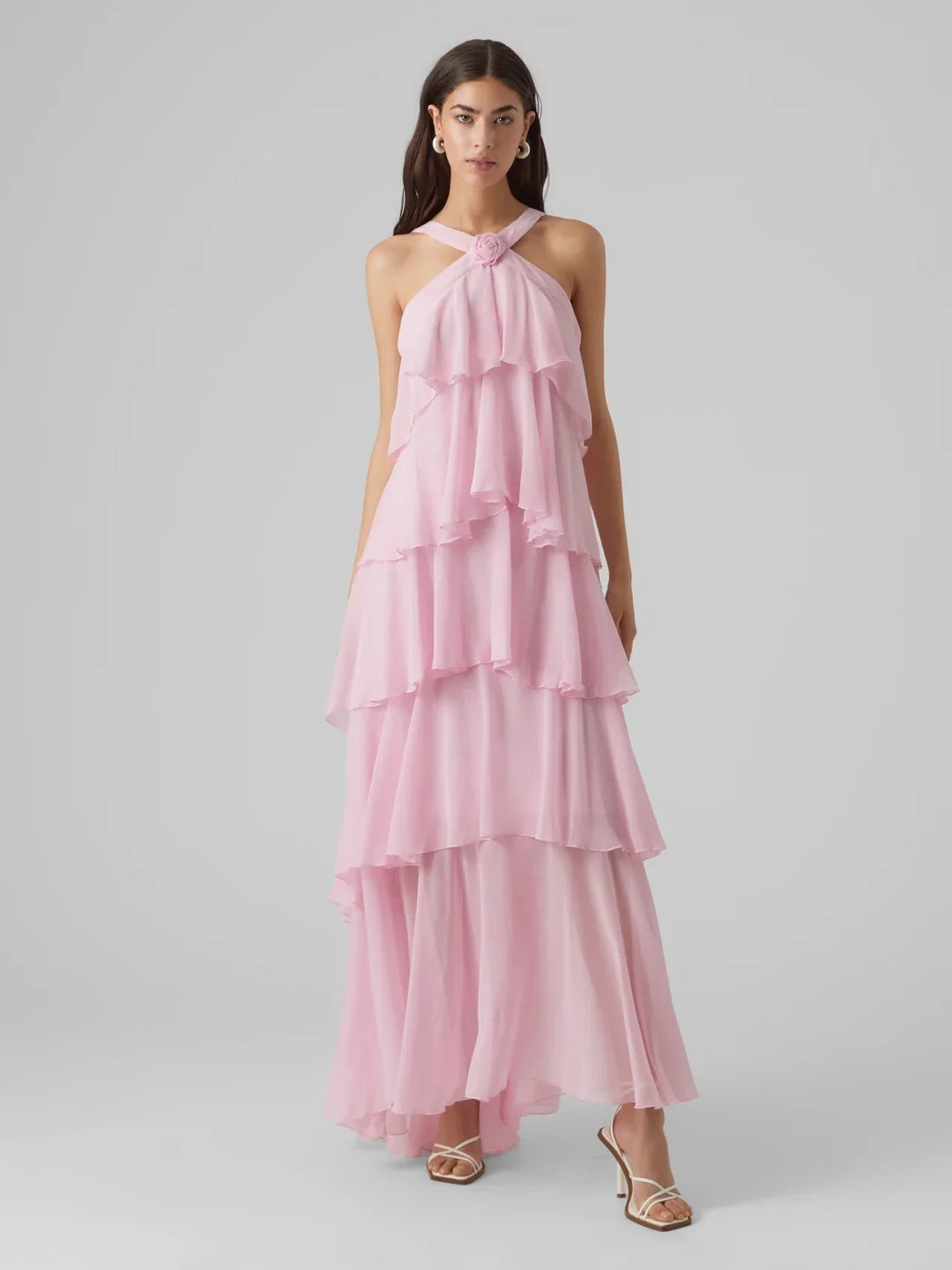 Luvik | Glamour Goddess Halterneck Maxi Mekko