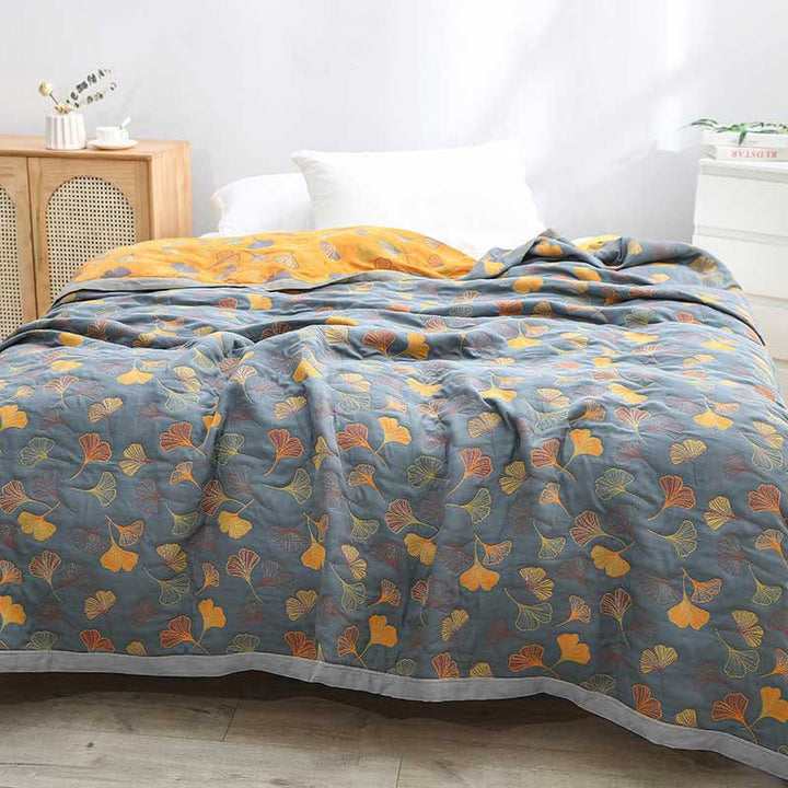 Luvikno | Luksuriøs Duvet med Elegant Bladmønster – Premium Bomull