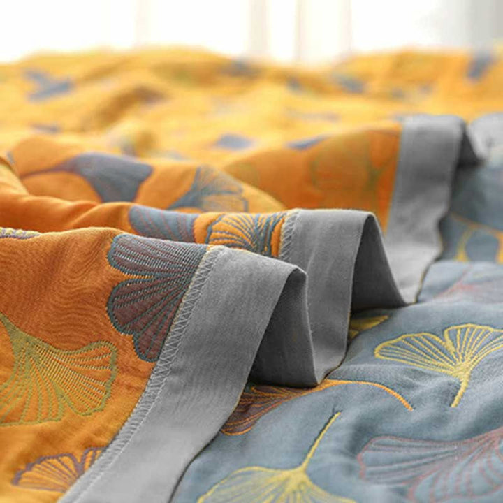 Luvikno | Luksuriøs Duvet med Elegant Bladmønster – Premium Bomull