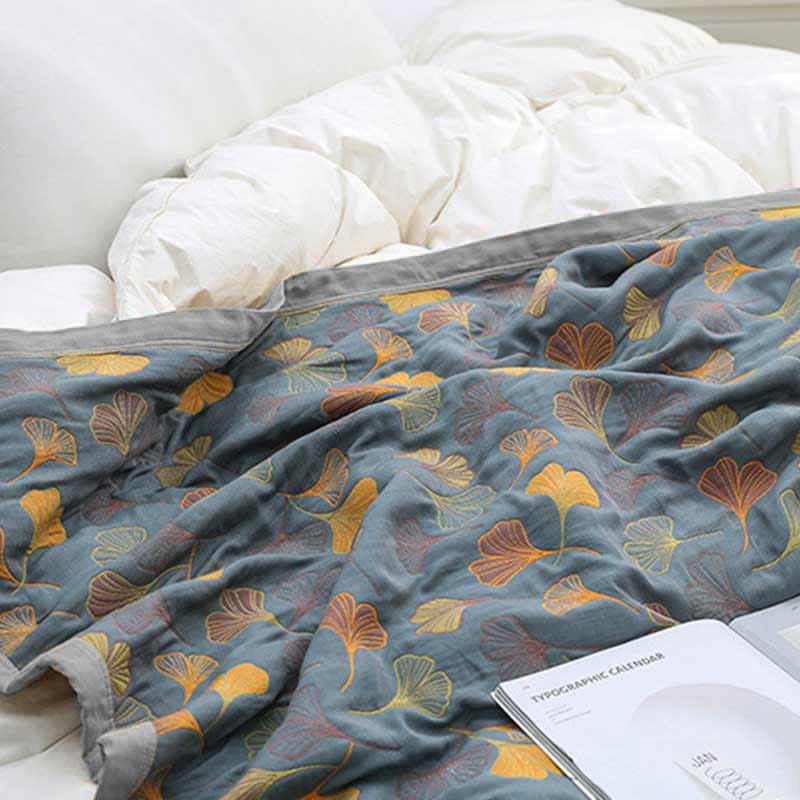 Luvikno | Luksuriøs Duvet med Elegant Bladmønster – Premium Bomull