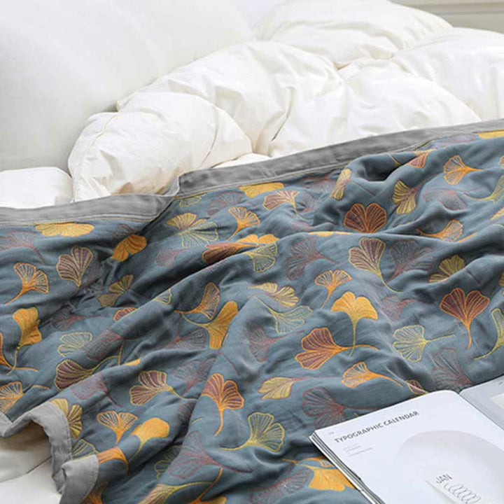 Luvikno | Luksuriøs Duvet med Elegant Bladmønster – Premium Bomull