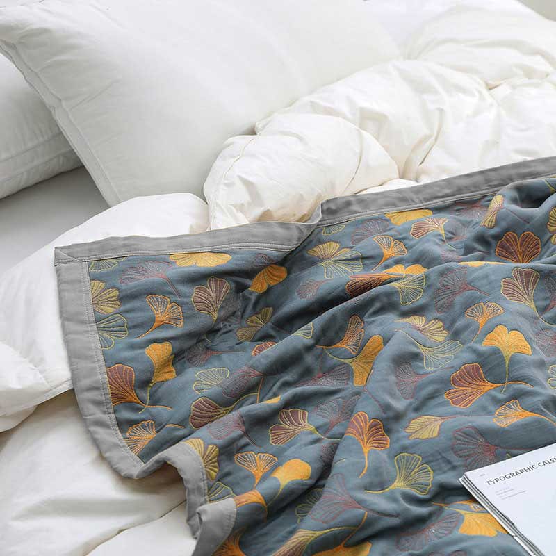 Luvikno | Luksuriøs Duvet med Elegant Bladmønster – Premium Bomull