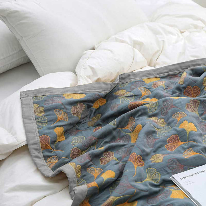 Luvikno | Luksuriøs Duvet med Elegant Bladmønster – Premium Bomull