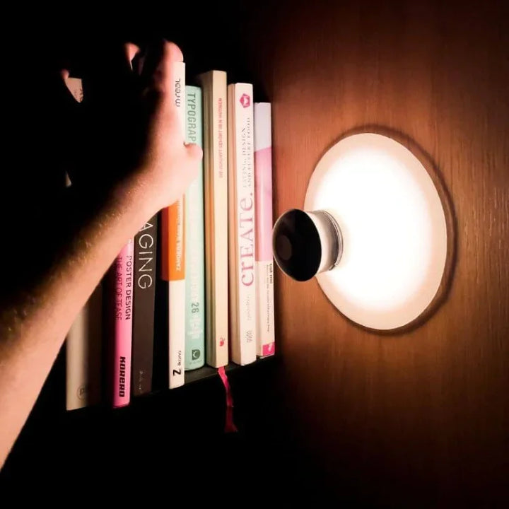Vegglampe med oppladbar sugefeste LED Luvikno