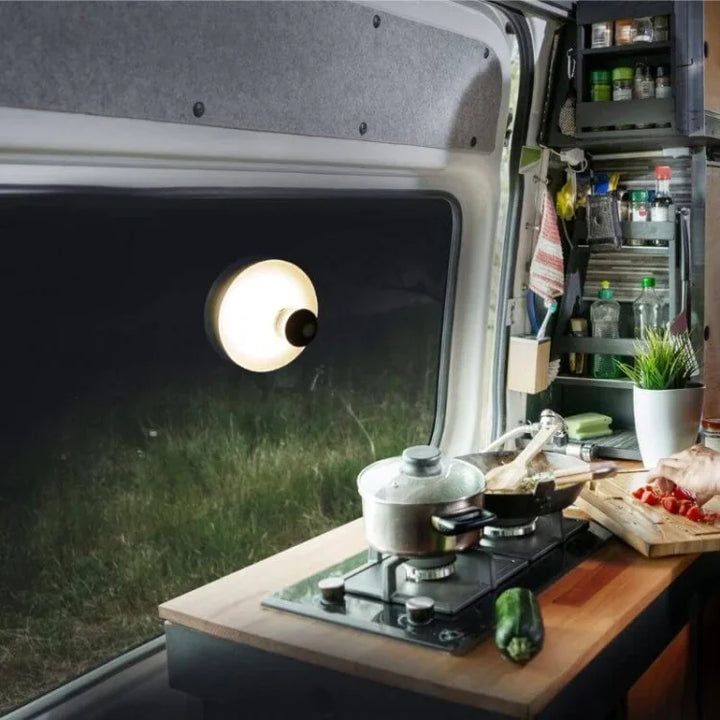 Vegglampe med oppladbar sugefeste LED Luvikno