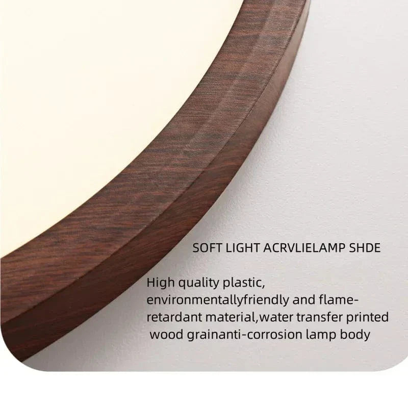 Luvikno | LED Taklampe | Ultrathin Trestruktur Design, Støvtett & Dimbar for Moderne Interiører