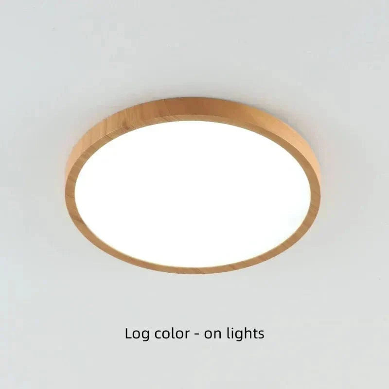 Luvikno | LED Taklampe | Ultrathin Trestruktur Design, Støvtett & Dimbar for Moderne Interiører