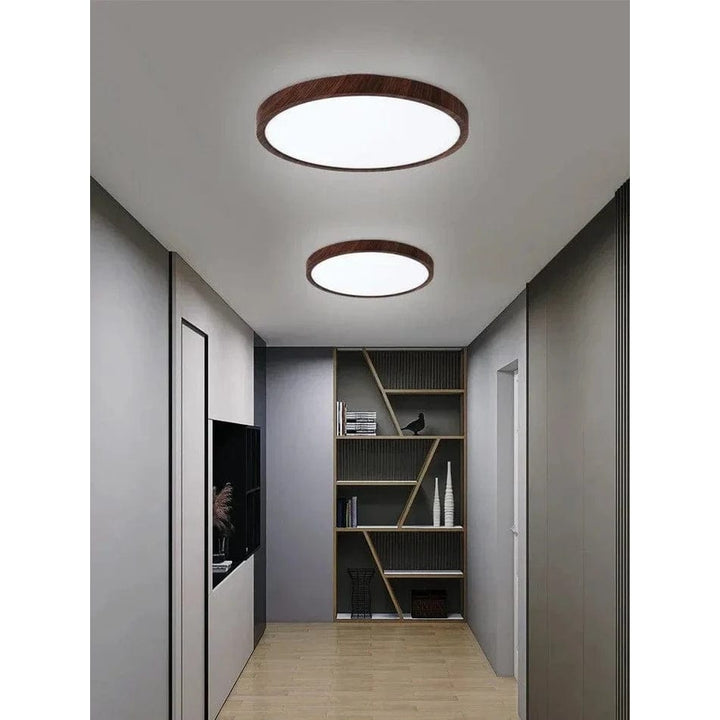 Luvikno | LED Taklampe | Ultrathin Trestruktur Design, Støvtett & Dimbar for Moderne Interiører