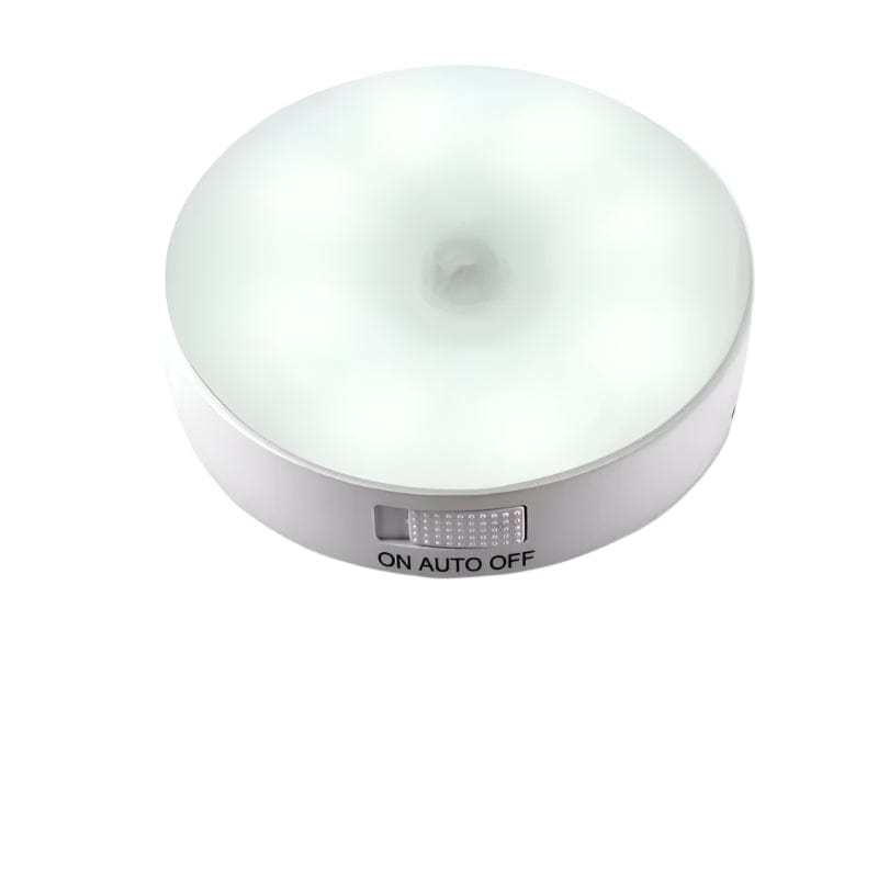 Luvikno | Oppladbar bevegelsessensor LED-lampe | Energisparende, USB-oppladbar og ideell for ganger, trapper, garderober og skap