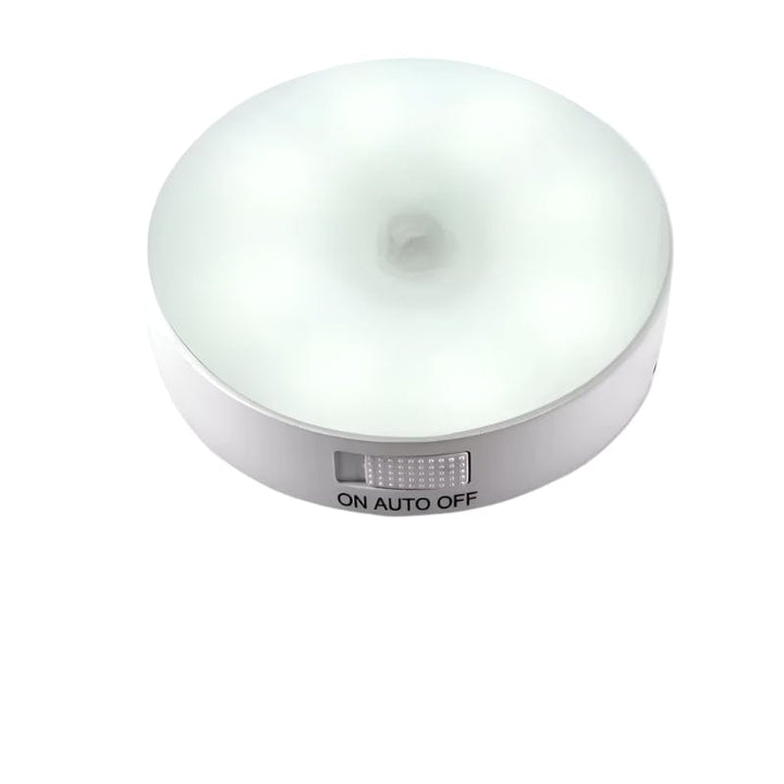 Luvikno | Oppladbar bevegelsessensor LED-lampe | Energisparende, USB-oppladbar og ideell for ganger, trapper, garderober og skap