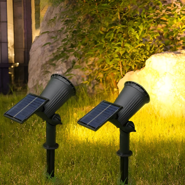 Solardrevne hage lys – Værbestandig & Energisparende | LED utendørsbelysning for hage & terrasse | Luvikno