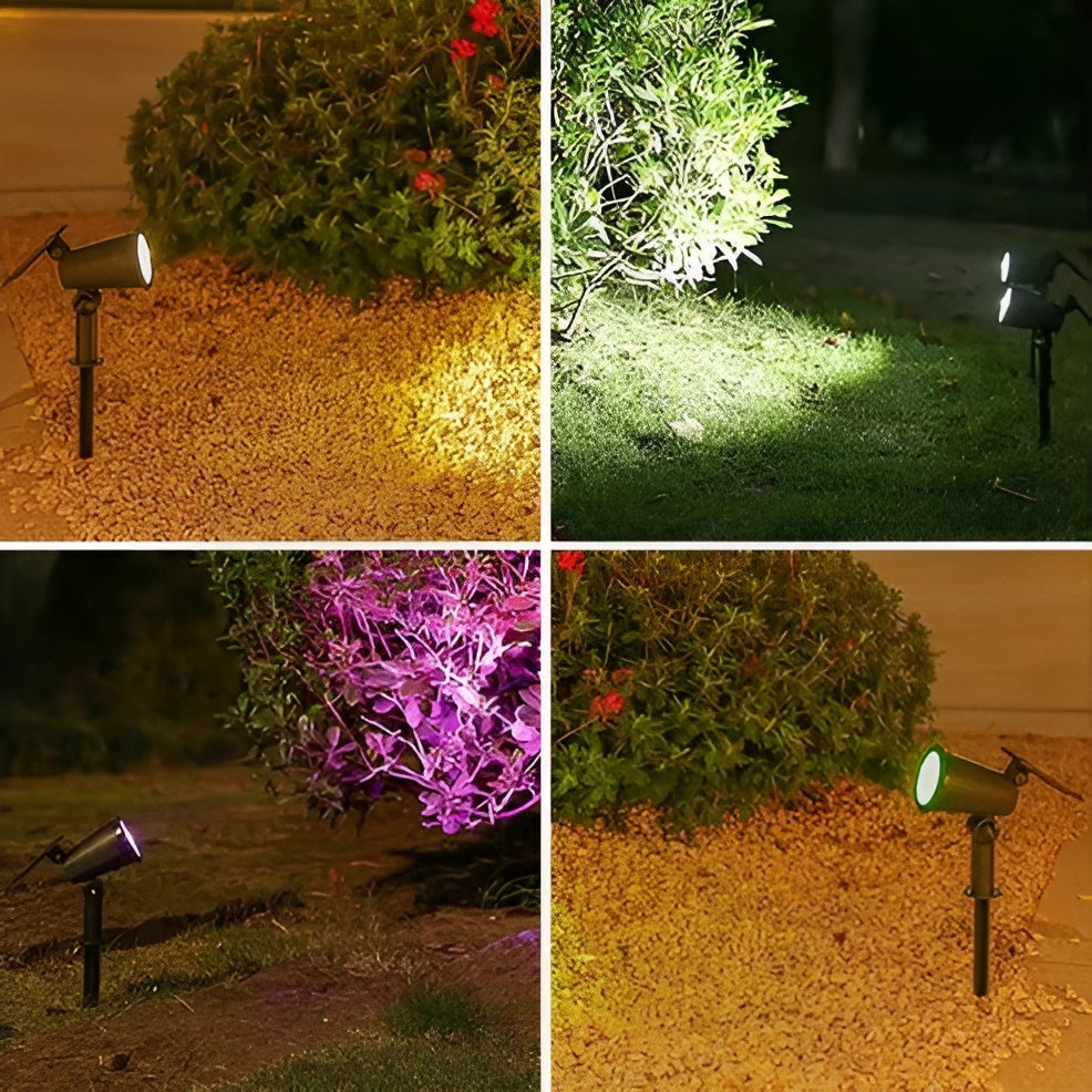 Solardrevne hage lys – Værbestandig & Energisparende | LED utendørsbelysning for hage & terrasse | Luvikno