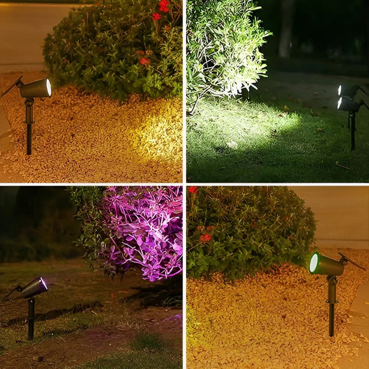 Solardrevne hage lys – Værbestandig & Energisparende | LED utendørsbelysning for hage & terrasse | Luvikno
