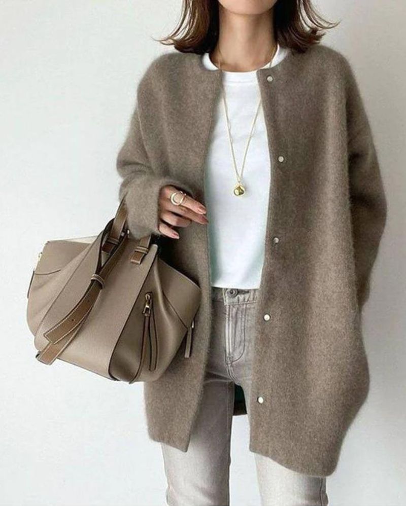 Luvik | Dame strikkecardigan