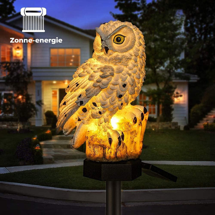 SolarGlow - Elegant solcelledrevet lanterne for utendørs Luvikno