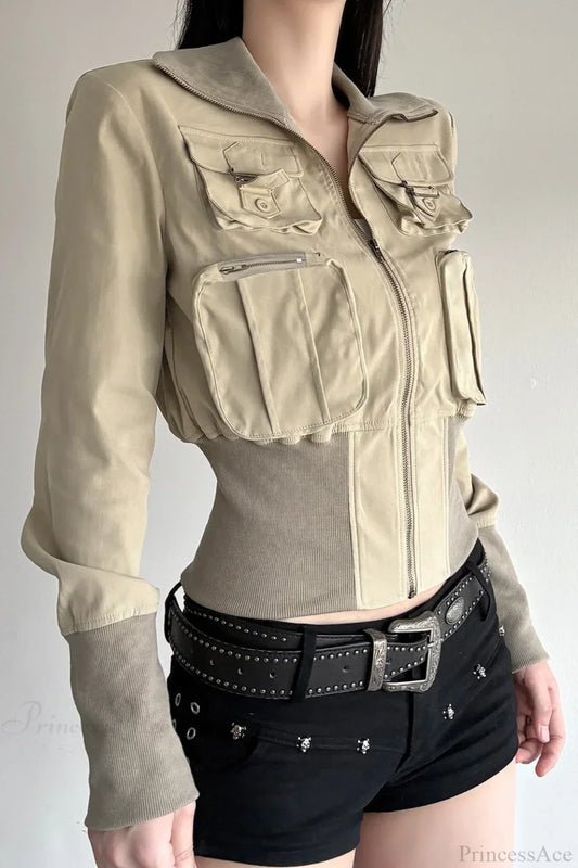 Luvik | Utility Pitkähihaainen Rib-takki