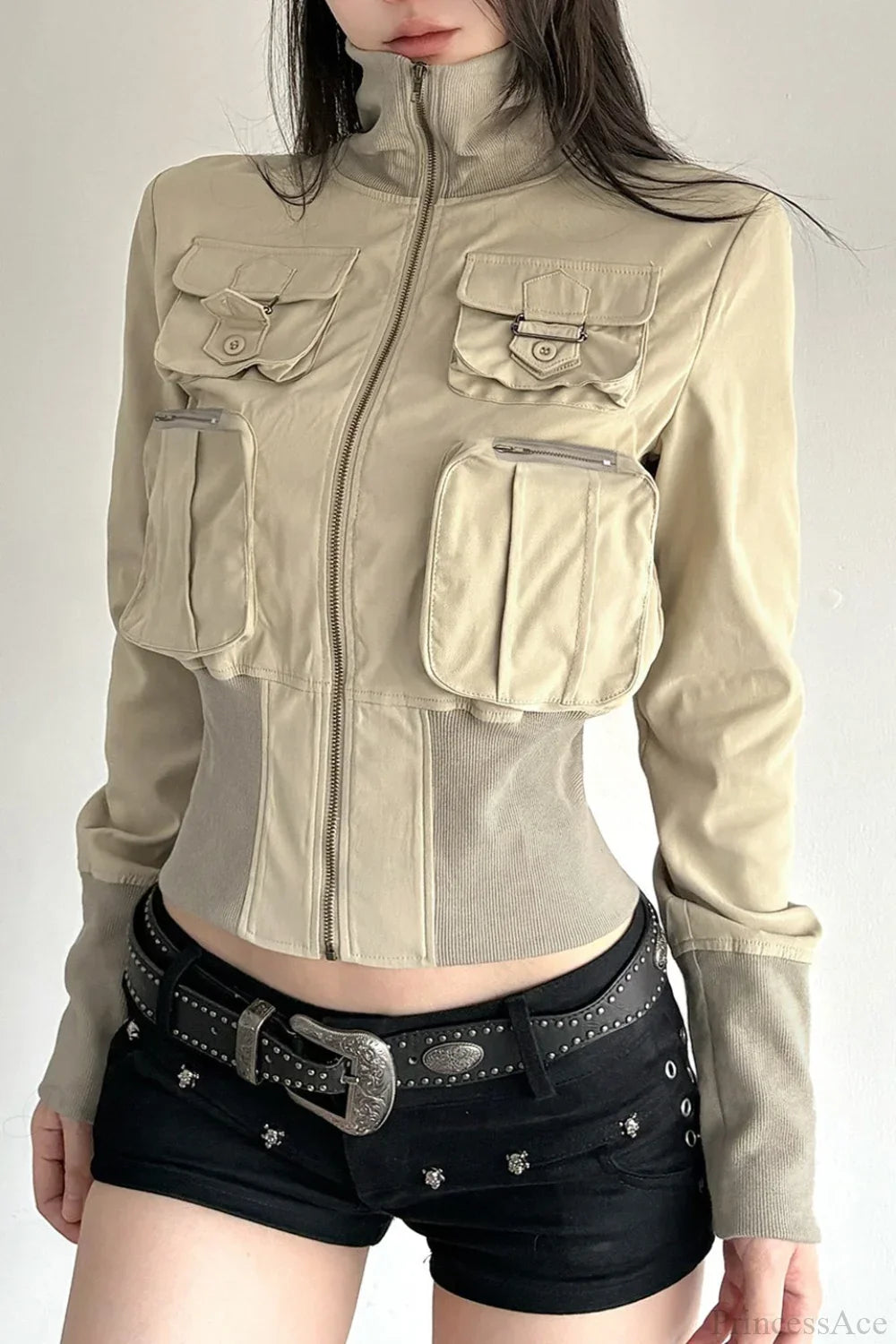 Luvik | Utility Pitkähihaainen Rib-takki