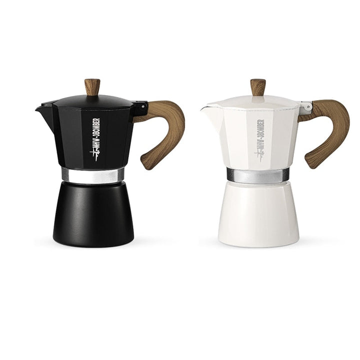 Vintage Tre Håndtak Espresso Maker Moka Pot Bryggeverktøy | Luvikno