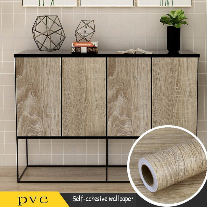 Vinyl Treverksdekor Klistremerker Garderobeskap Bord Møbelrenovering | Luvikno
