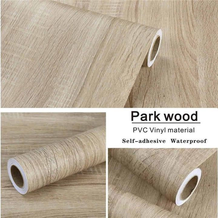 Vinyl Treverksdekor Klistremerker Garderobeskap Bord Møbelrenovering | Luvikno