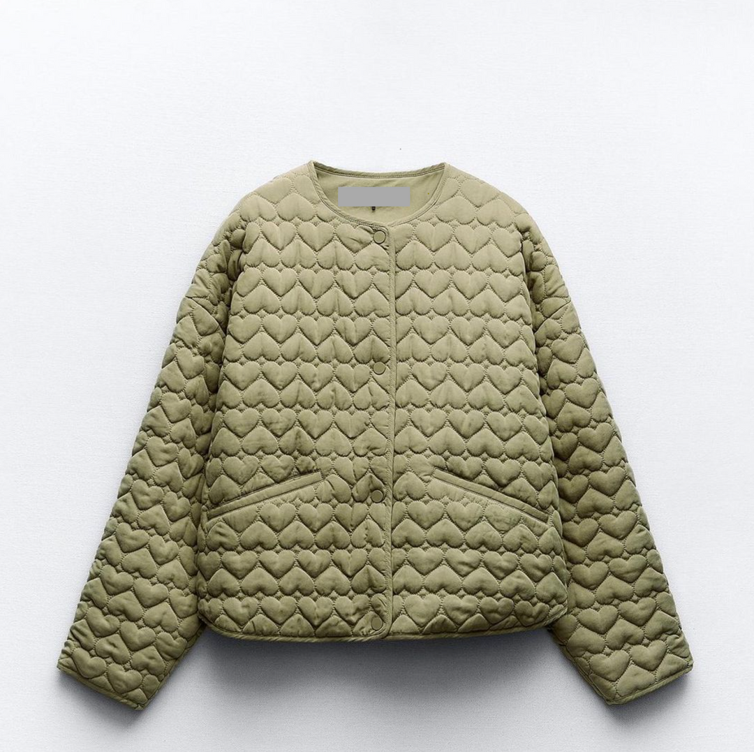 Luvik | Camo-kappe med hjertefigur