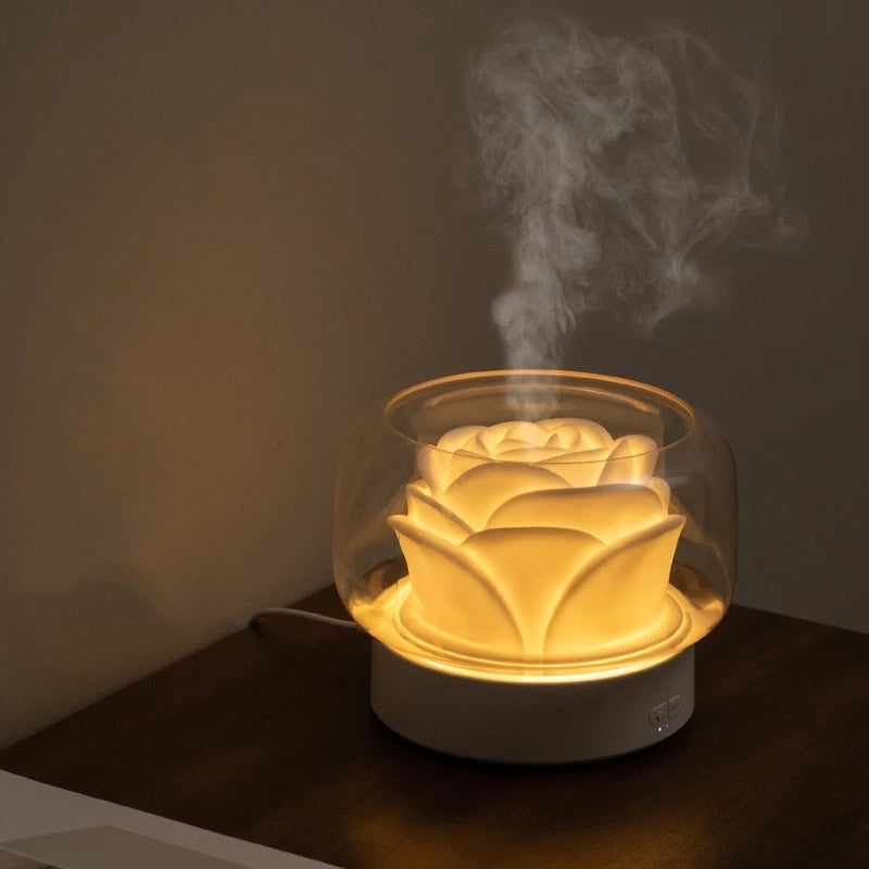 ÉclatScent – Luksus Duft Diffuser med LED Belysning Luvikno