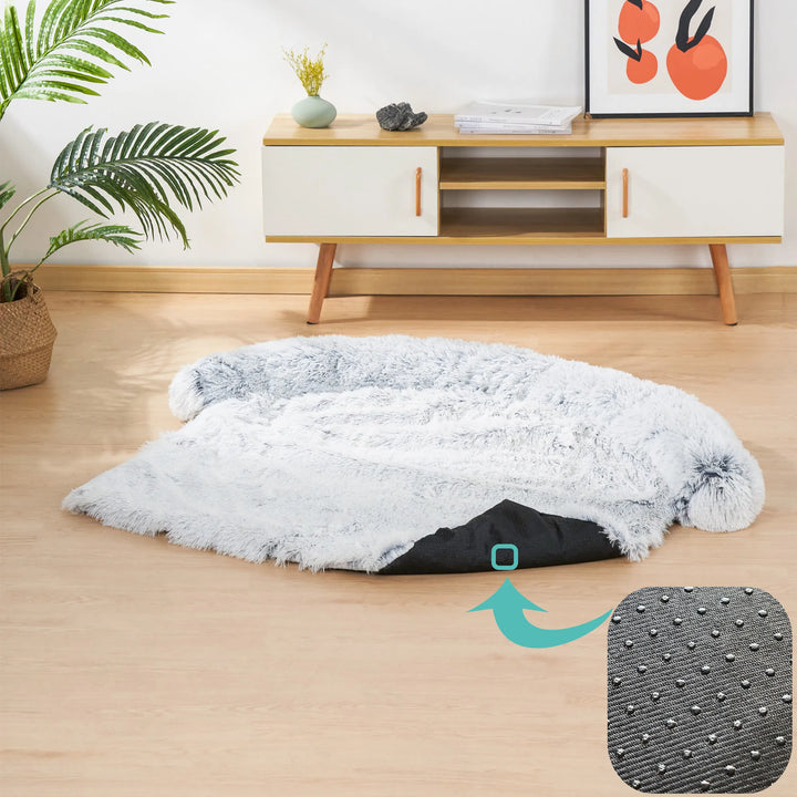 Vaskbar kjæledyrsofa-teppe - PlushNest Luvikno
