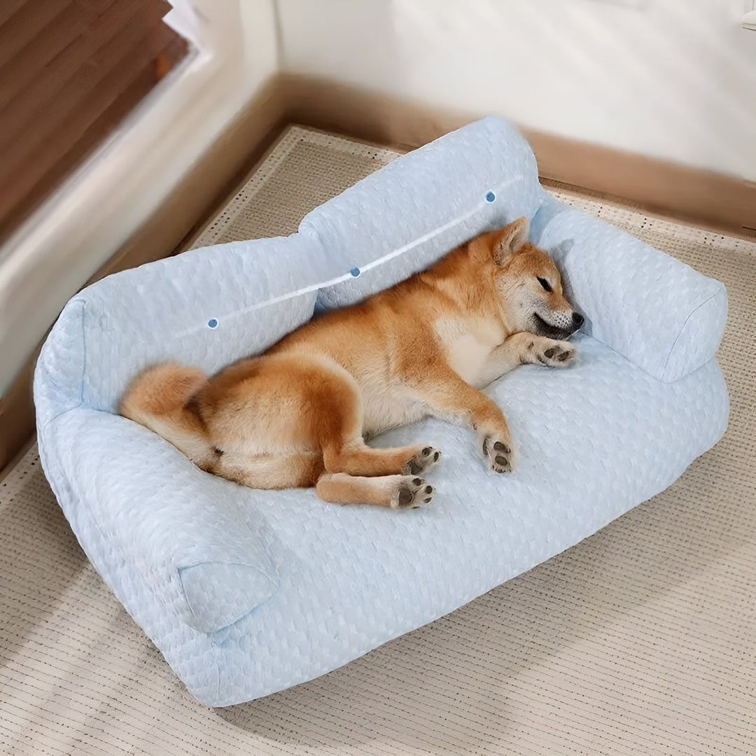 Vaskbar Plysj Katteseng - CozyPaws Luvikno