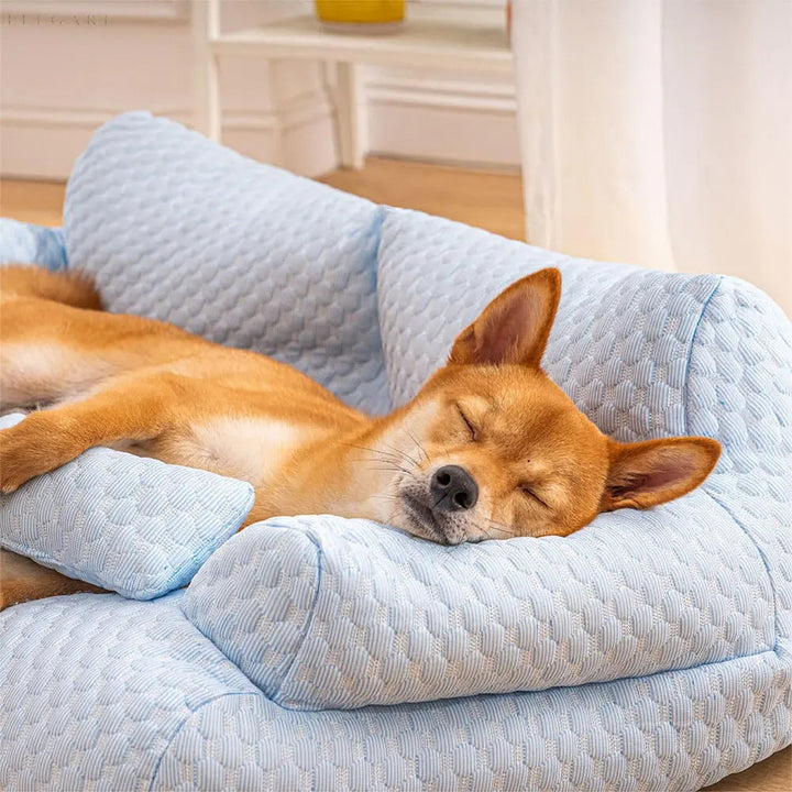 Vaskbar Plysj Katteseng - CozyPaws Luvikno