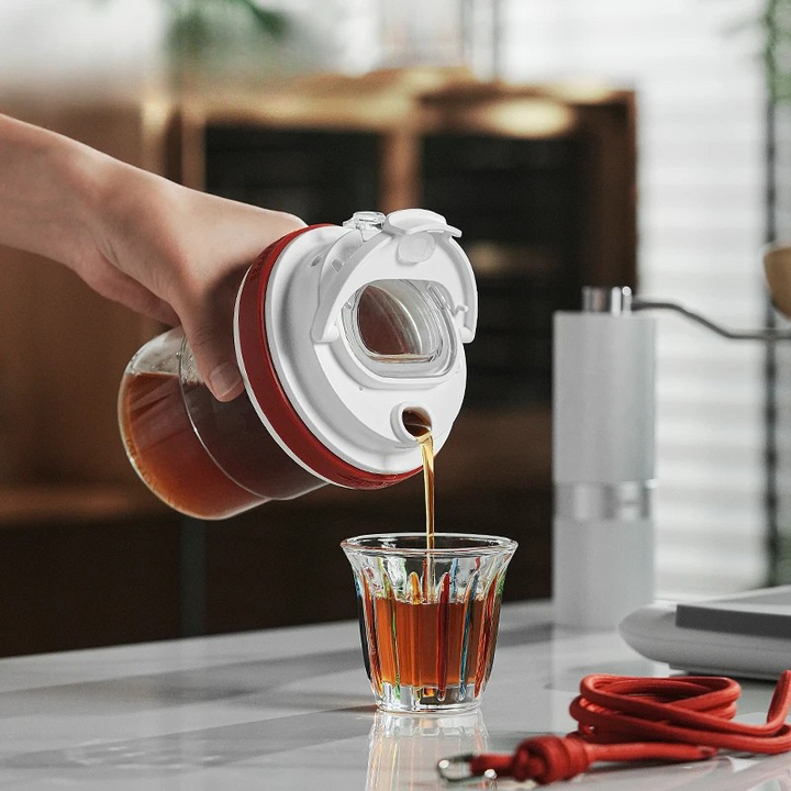 Vanntett iskjølt bærbar kaffekopp reise is-kaffekopp | Luvikno