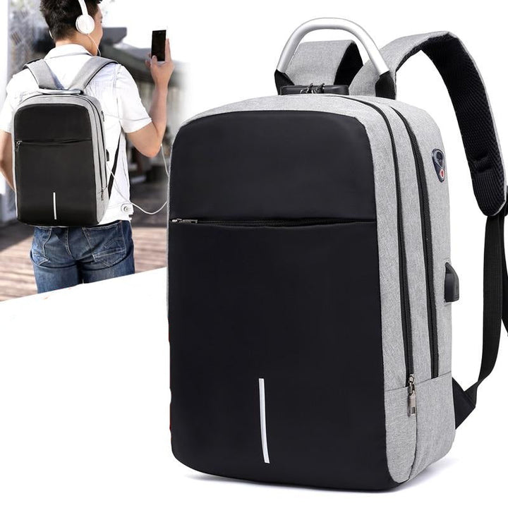Vanntett anti-tyveri ryggsekk med USB-ladeport – SafeCarry | Luvikno