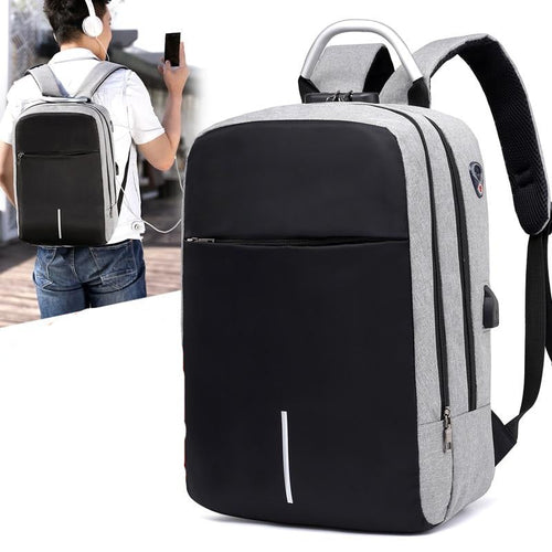 Vanntett anti-tyveri ryggsekk med USB-ladeport – SafeCarry | Luvikno