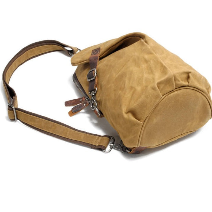 Vanntett lerrets crossover bag med tyverisikre lommer – MultiWear | Luvikno