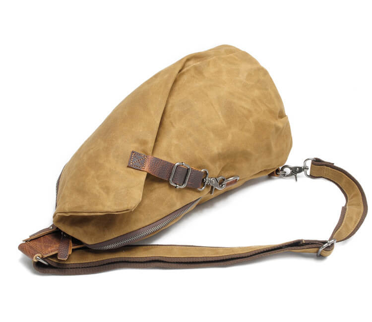 Vanntett lerrets crossover bag med tyverisikre lommer – MultiWear | Luvikno