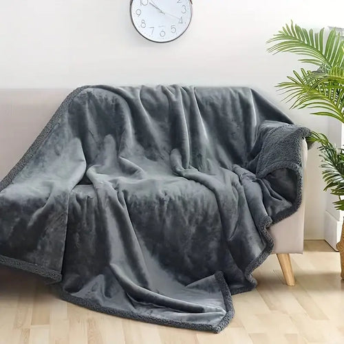 Vanntett Fleece Teppe Sofa Beskyttende Kast Luvikno