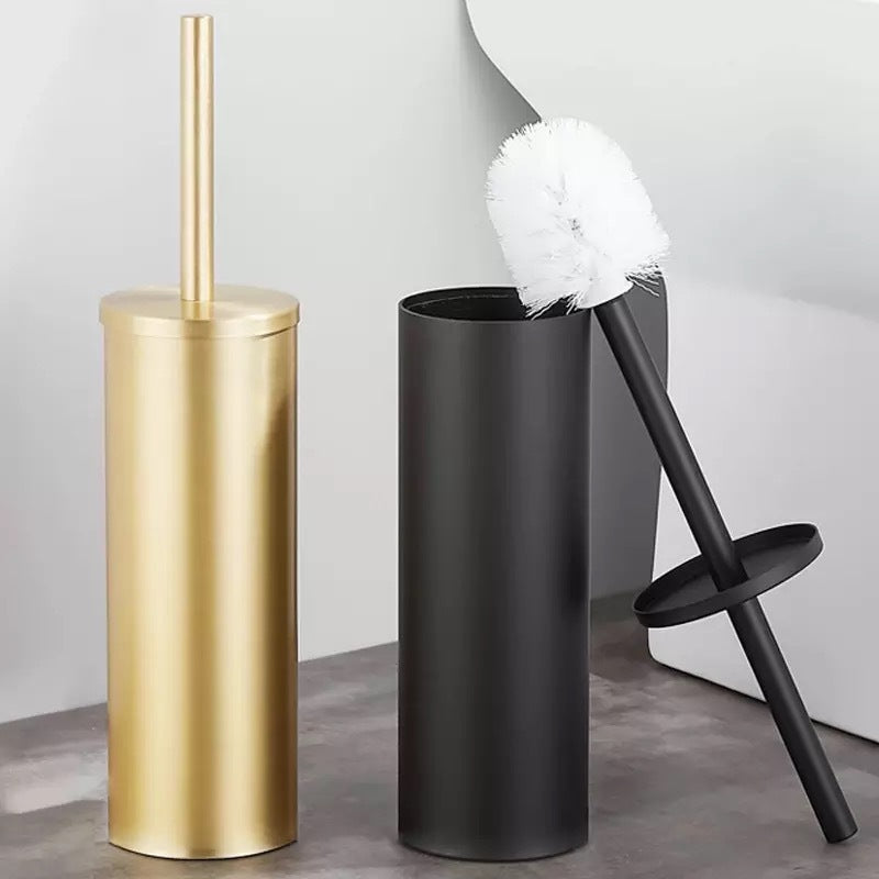 Luvikno | Luksus Gull Toalettbørsteholder - for Elegante Bad