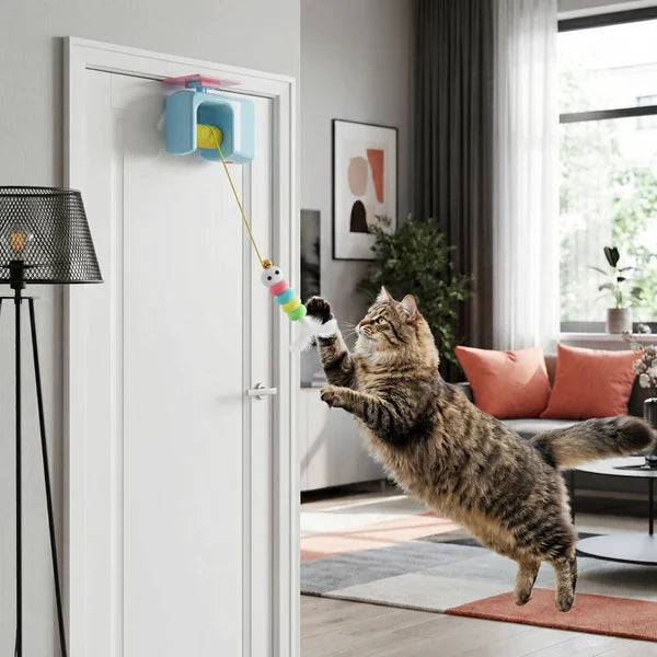 Elektrisk kattelekene for hengende Luvikno