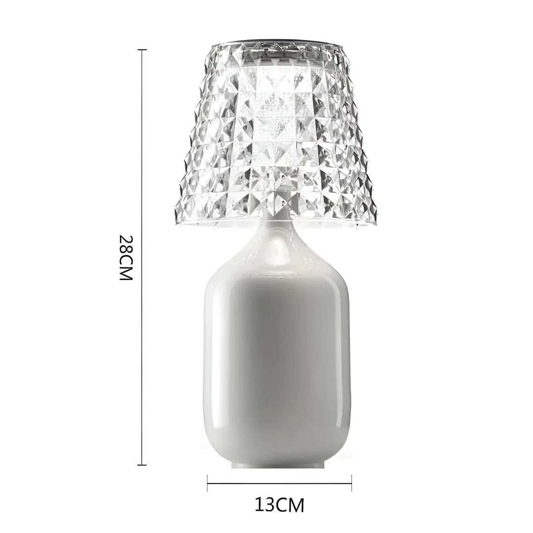 Luvikno | Zaroti Luxe Bordlampe – Trådløs & Elegant
