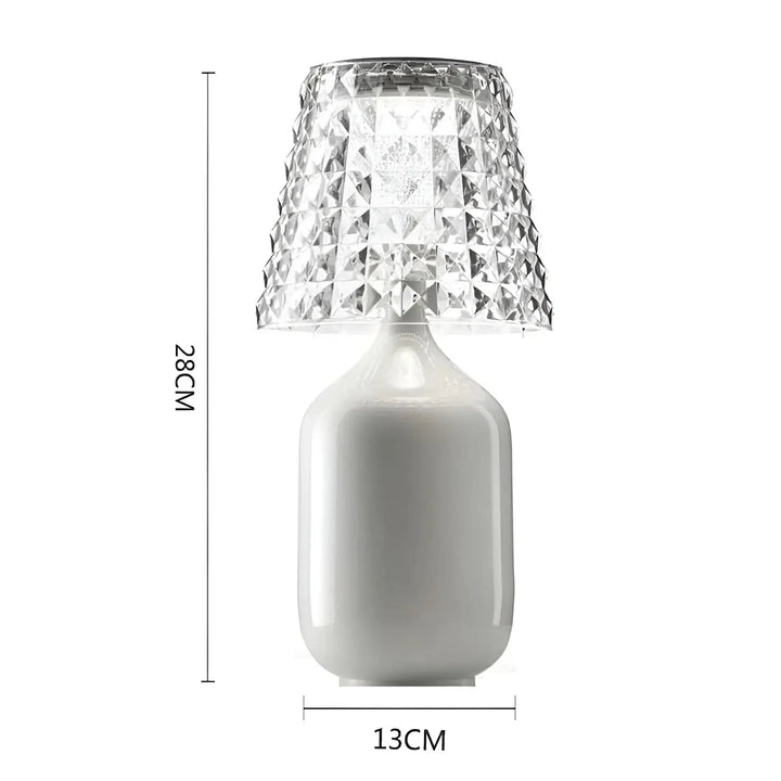 Luvikno | Zaroti Luxe Bordlampe – Trådløs & Elegant